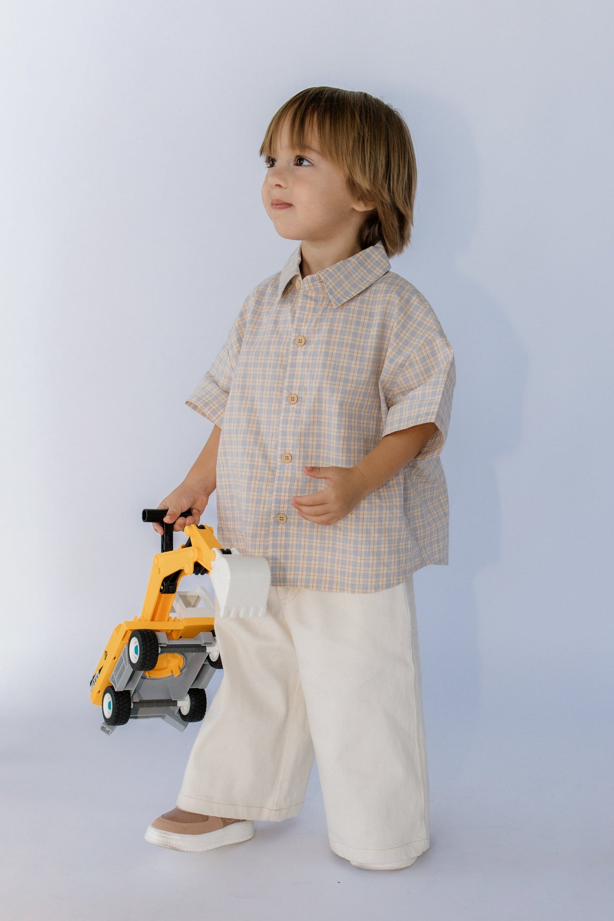 Angel Boy Check Shirt
