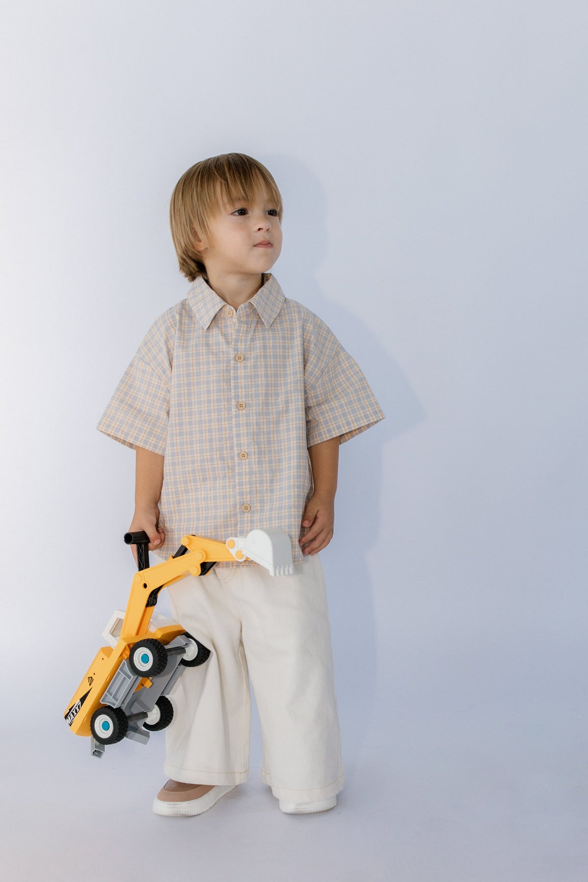 Angel Boy Check Shirt