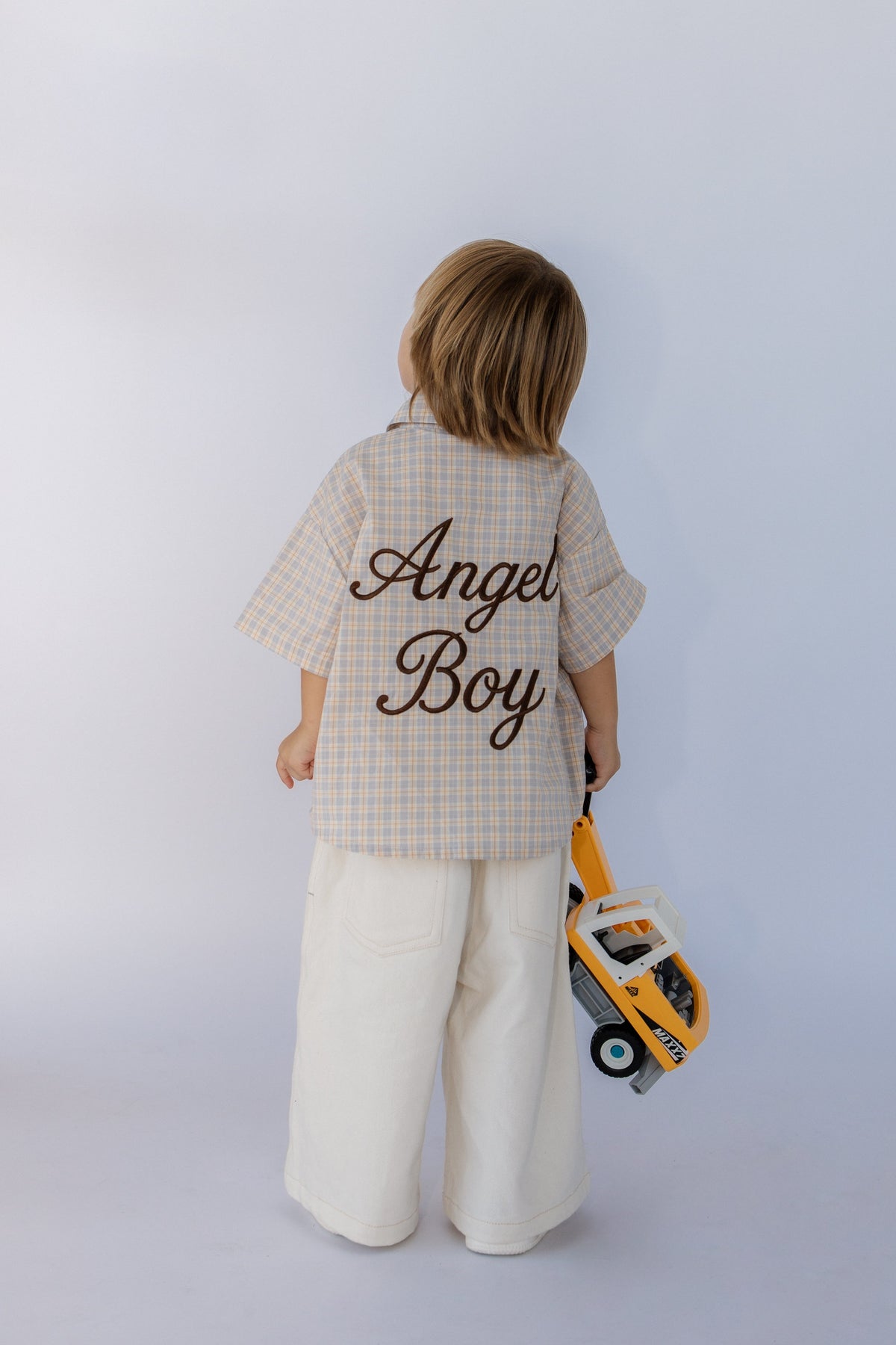 Angel Boy Check Shirt