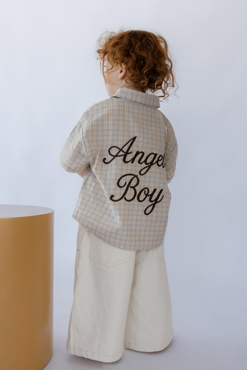 Angel Boy Check Shirt