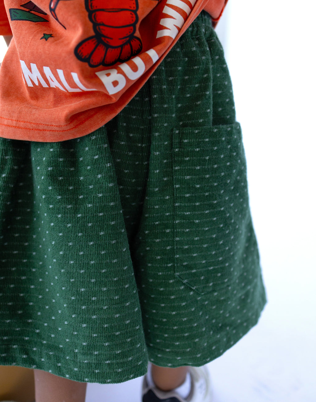 Green Cargo Shorts