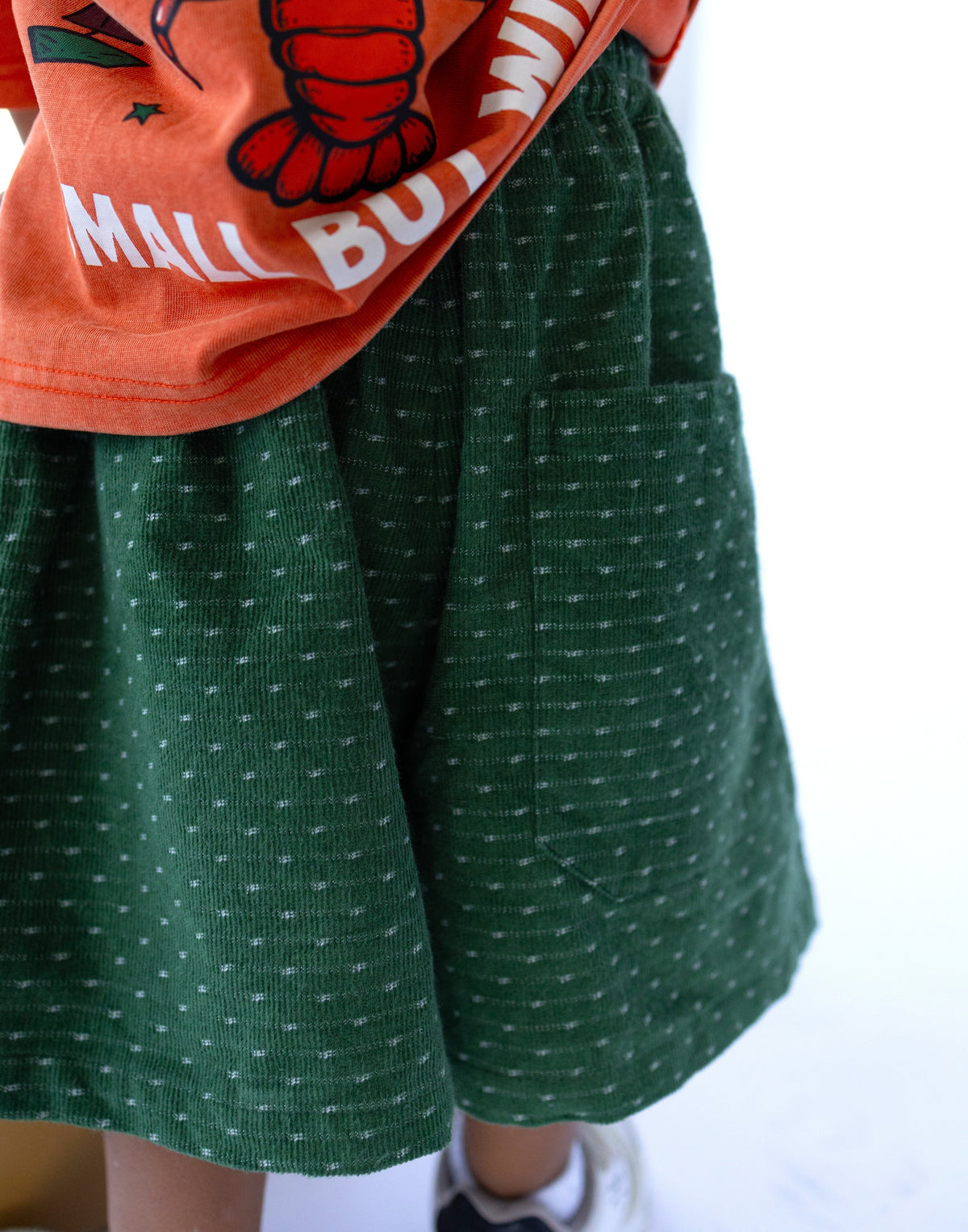 Green Cargo Shorts