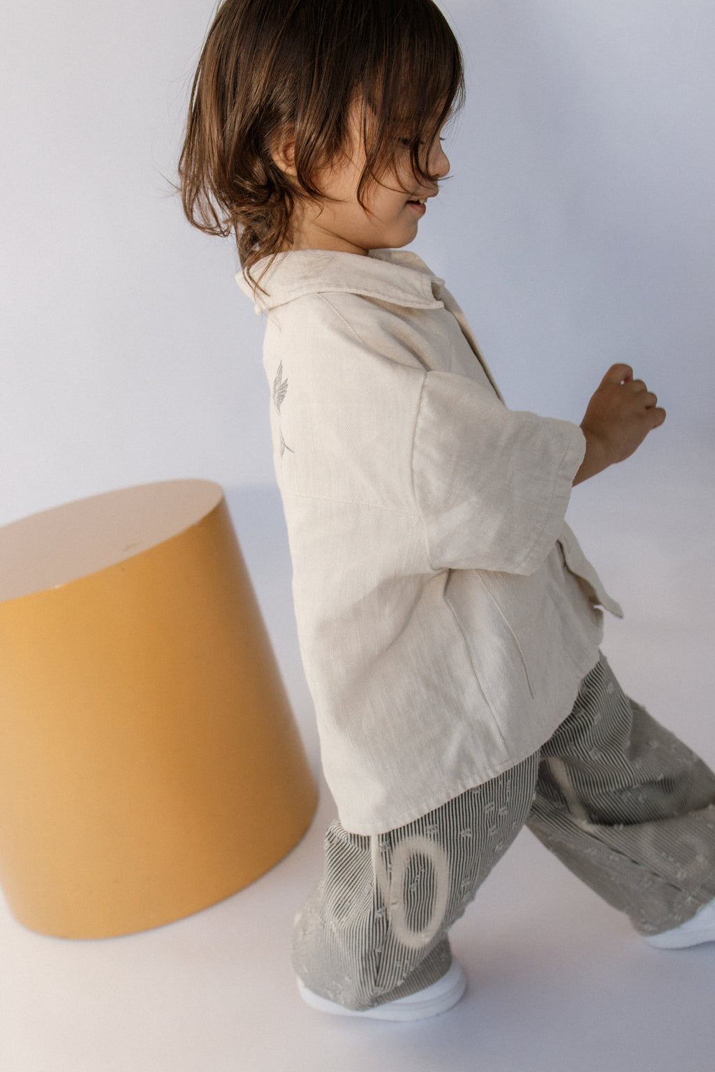 Beige Linen Shirt