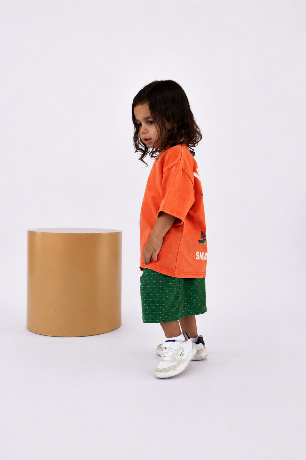 Green Cargo Shorts